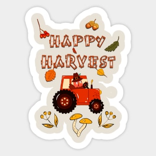 Thanksgiving Thankful Family Outfit Sticker